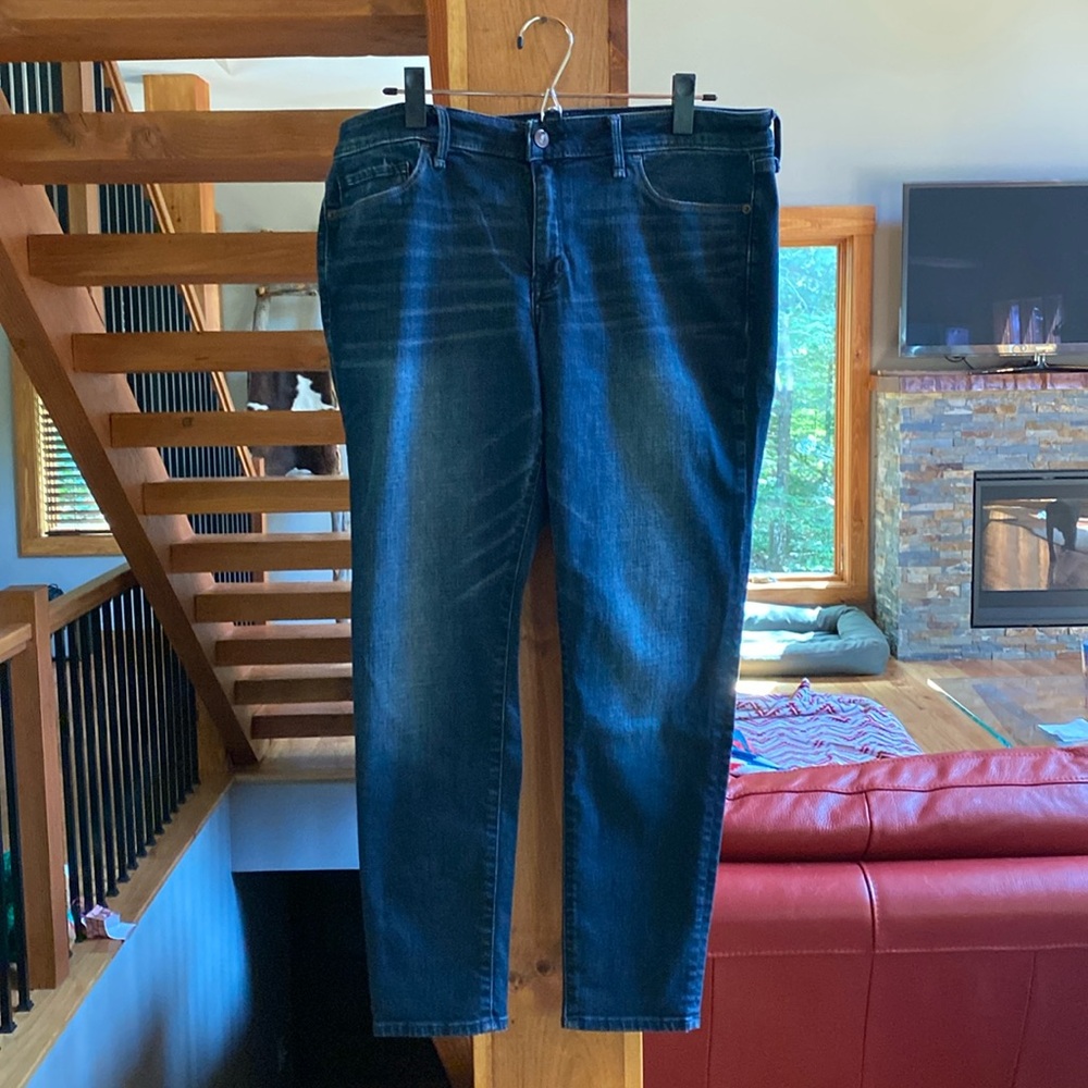Abercrombie & Fitch Harper Super Skinny Denim Jeans size 12 Short